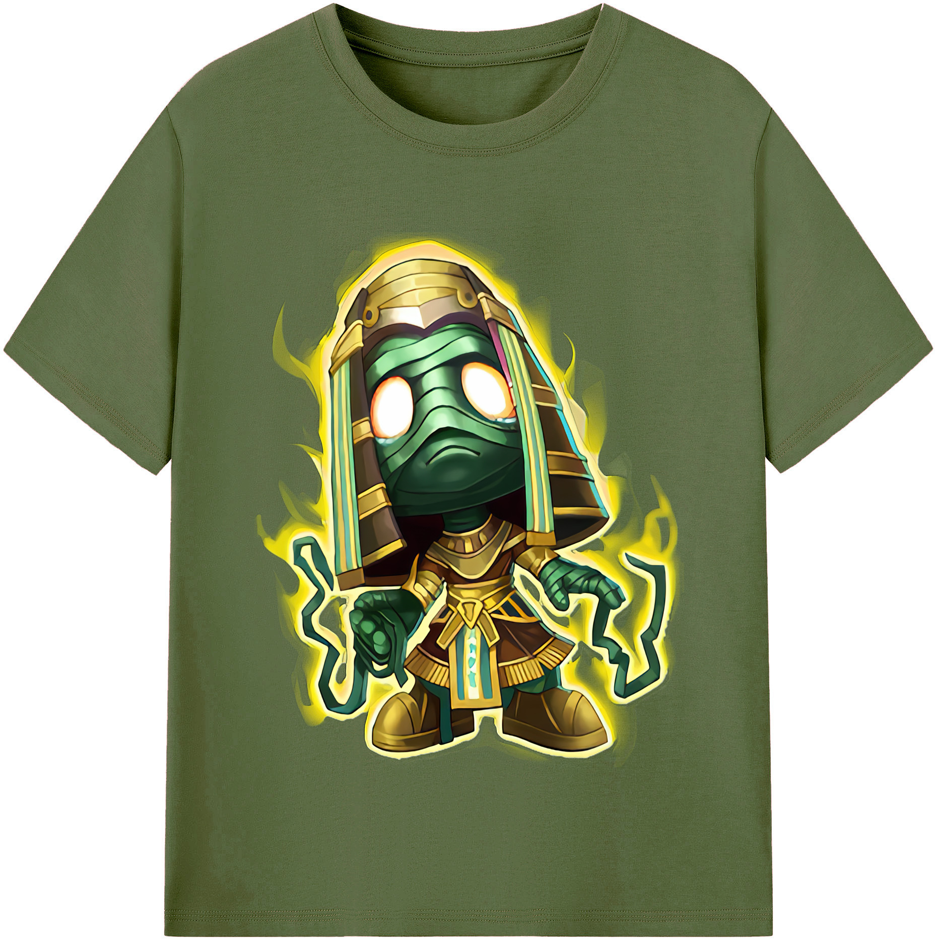 リーグ・オブ・レジェンド League of Legends LOL 綿100％半袖Tシャツ（フロントプリント）
